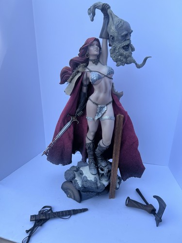 Sideshow red sonja - sonja, victorious
